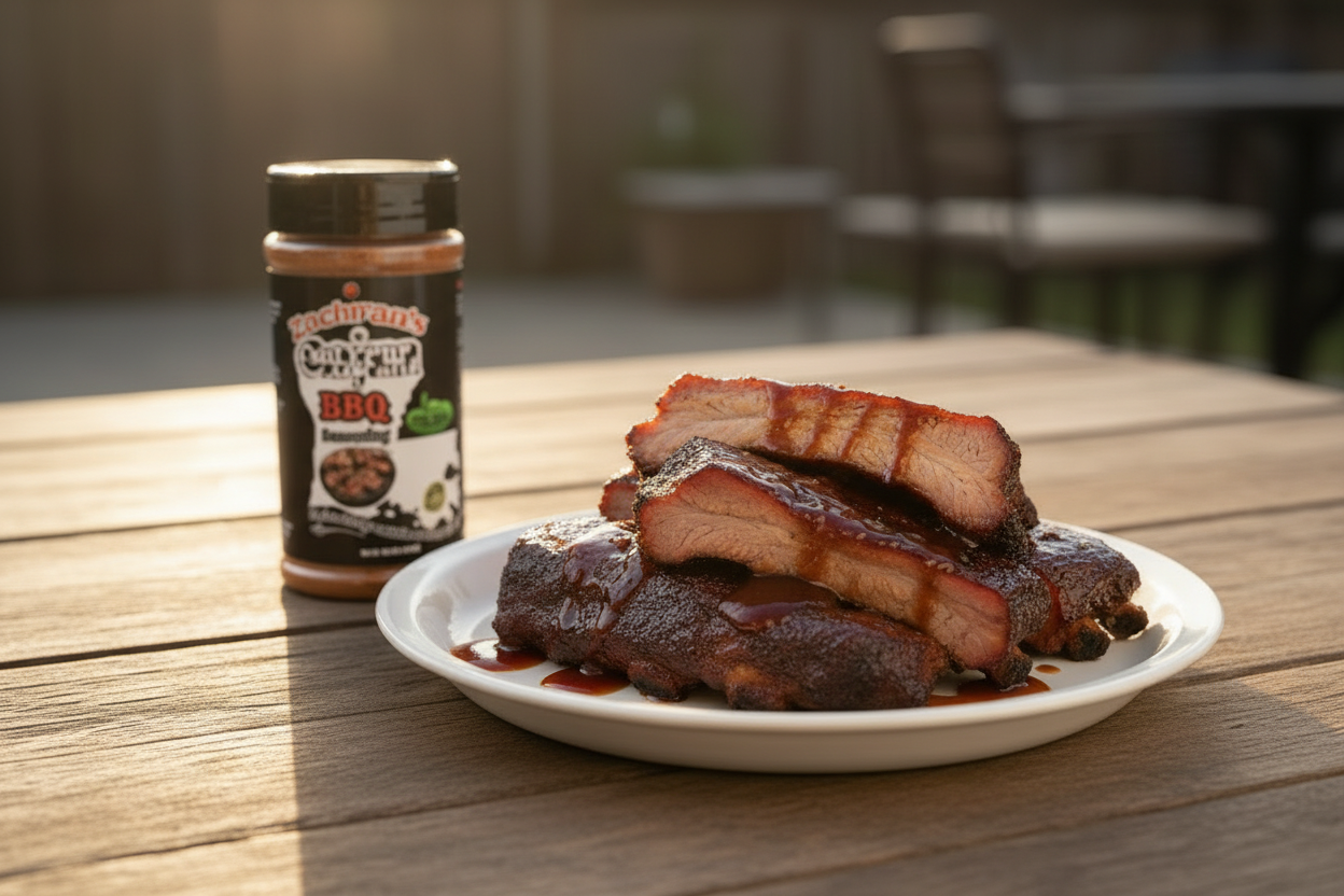 Zachran's BBQ Ribs Only
