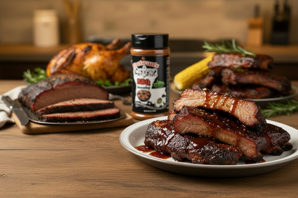 Zachran's BBQ Ribs with Sauce